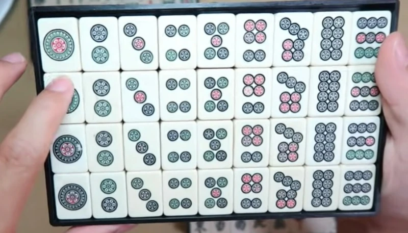 Bộ bài pháo trong game mahjong tiles